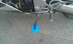 Motorcycle Side Stand Pad 3D Printer Model