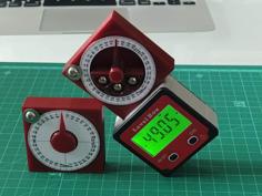 Angle Gauge Cube / Inclinometer 3D Printer Model