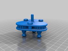 Geared Rope Maker 3D Printer Model