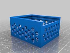 Box With Hexagonal Holes 3D Printer Model