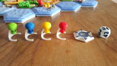 Balloon Riders (variant: Settler Of Catan) 3D Printer Model