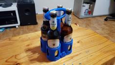 Beer Bottle Carrier 3D Printer Model