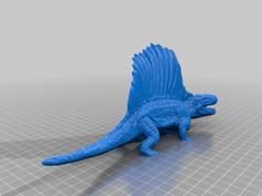 Dimetrodon Dinosaur 3D Printer Model