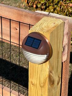 Kinna Solar Deck Wall Lights – Fence Post Mount Bracket Adapter 3D Printer Model