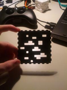 Minecraft Diamond Ore Lamp 3D Printer Model