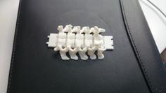 Articulating Spine Chain/bracelet 3D Printer Model