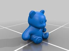 Teddy Bear 3D Printer Model