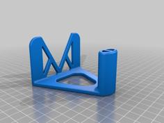 Headset Shelving Holder 3D Printer Model