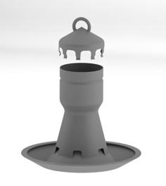 BIG BIRD FEEDER 3D Printer Model