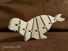 Flexi Seadog Seal 3D Printer Model