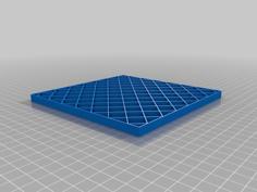 Laser Engraver Grid Bed 3D Printer Model