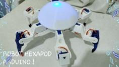 Hexapod Robot, Arduino Nano 3D Printer Model