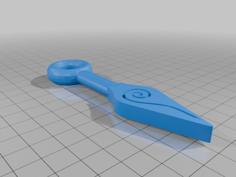 Kunai With Spiral 3D Printer Model