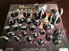 Mansions Of Madness 2nd Edition Miniature Bases 3D Printer Model