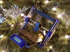 Prusa Mk3 1:4 Scale Xmas Ornament 3D Printer Model