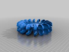 Pelton Turbine 3D Printer Model