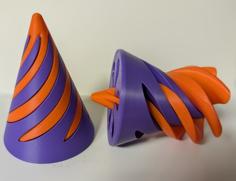 Another Spiral Cone Thing 3D Printer Model