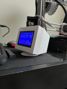 CRT Monitor 128×64 3D Printer Model