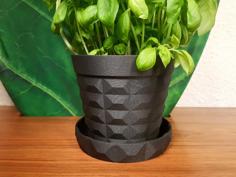 Flowerpot | Planter With Trivet 3D Printer Model