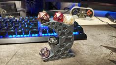 Moon D20 Holder 3D Printer Model