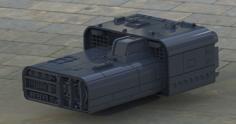 A4B Truckspeeder Star Wars Movie HO / 1:100 Scale 3D Printer Model