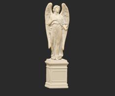 Damaged Angel Statue 3D Printer Model