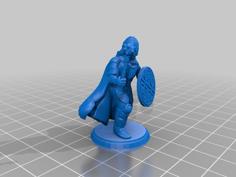 Barbarian Warrior – Mace – Type 2 3D Printer Model