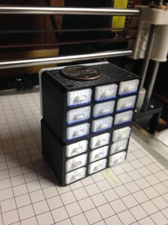 Mini Storage Case(stackable) 3D Printer Model