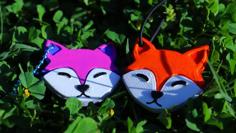 ❤️Matching Fox Emojys❤️ {Keychain} 3D Printer Model