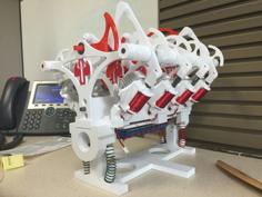 Solenoid V8 Engine 3D Printer Model