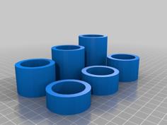 Filament Reel Spacers For FlashForge Creator 3D Printer Model