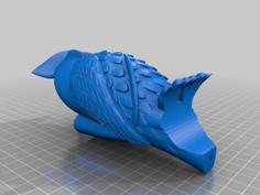 Mail Owl With Space For A Letter (with And Without Log) 3D Printer Model