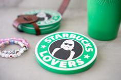 T Swift Starbucks Lovers Coaster 3D Printer Model