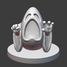 Spelunky Ghost 3D Printer Model