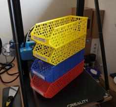 Stackable Baskets (v2, “real” Baskets) 3D Printer Model