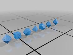 Dice For TTRPG 3D Printer Model