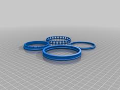 Airsoft Parametric Bearing 3D Printer Model