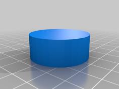 Screw-on Bottle Cap 3D Printer Model