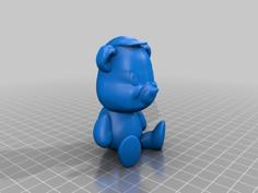 Teddy Bear 3D Printer Model