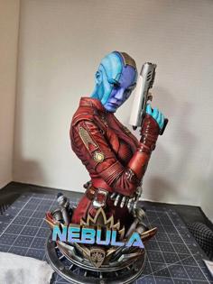 WICKED MARVEL NEBULA BUST: TESTED AND READY FOR 3D PRINTING 3D Printer Model