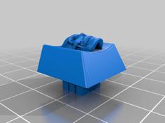 Skull Keyboard Key 3D Printer Model