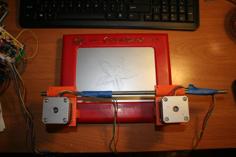 Etch-a-Sketch Bot 3D Printer Model