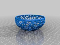 Voronoi Bowl – Small 3D Printer Model