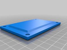 Box With Magnet Holes 3D Printer Model