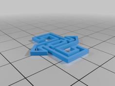 Turk Swastika 3D Printer Model