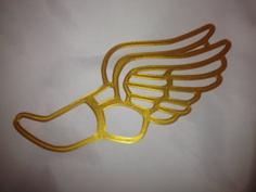 Track And Field Winged Foot 3D Printer Model