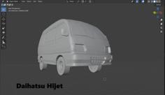 1992 Daihatsu Hijet / 1997 Asia Towner Kei Van 3D Printer Model