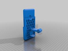 Parametric Phone Holder With Vent Clip 3D Printer Model