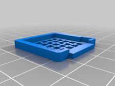 Mounting System For Raspberry Pi Camera 3D Printer Model