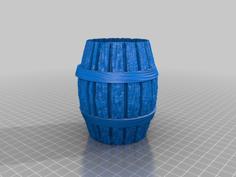 Barrel / Fass 3D Printer Model